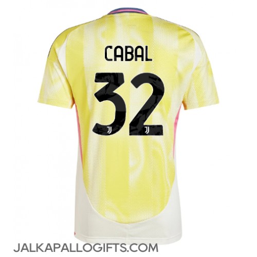 Juventus Juan Cabal #32 Vieraspaita 2024-25 Lyhythihainen